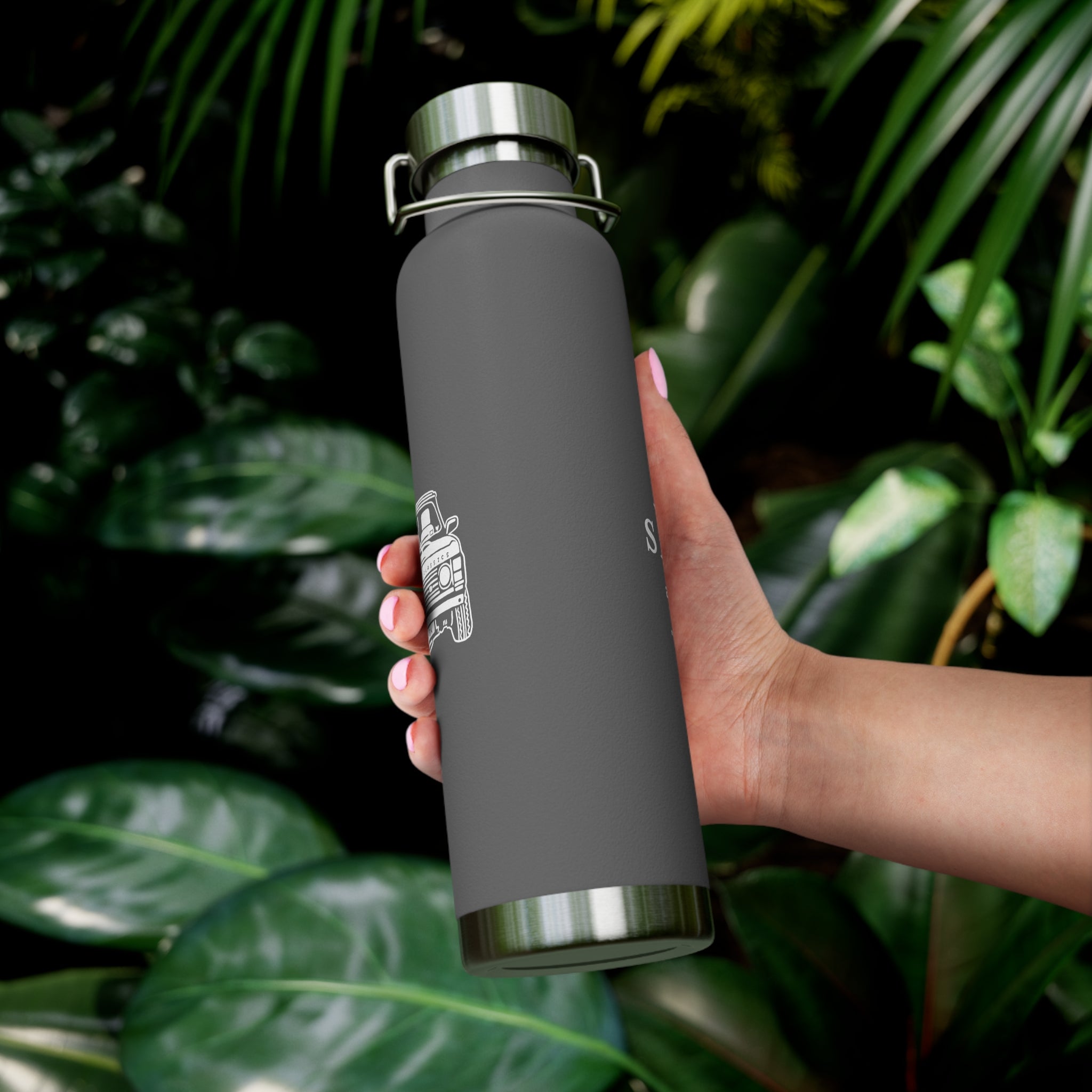 Eat Shift & Die – 22oz Vacuum Insulated Bottle